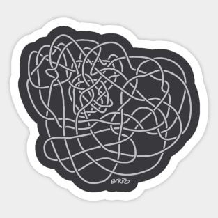 Knot Design Sticker